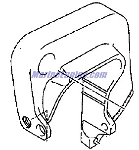 Evinrude Johnson OMC 5036288 - Bracket, Clamp Port