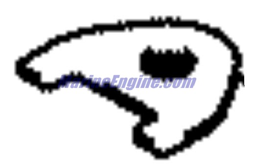 Evinrude Johnson OMC 5036292 - Nut, Steering Adj
