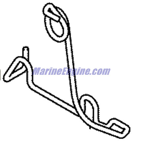 Evinrude Johnson OMC 5036344 - Fuel Hose Holder