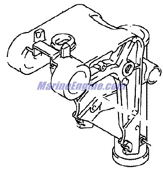 Evinrude Johnson OMC 5036456 - Swivel Bracket