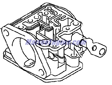 Evinrude Johnson OMC 5036461 - Carburetor Assembly