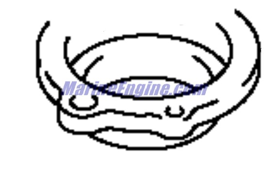 Evinrude Johnson OMC 5036470 - Housing, Under Oil Seal