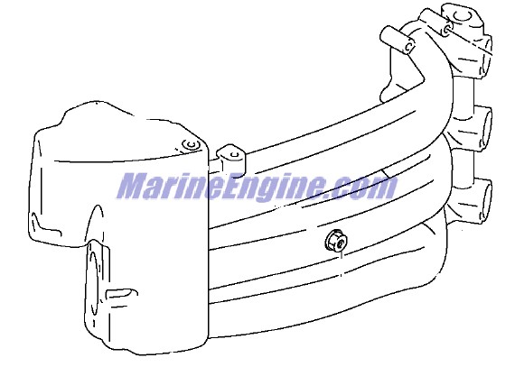 Evinrude Johnson OMC 5036472 - Intake Manifold