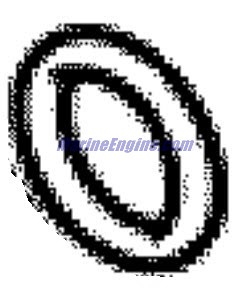 Evinrude Johnson OMC 5036475 - O-Ring, Lower