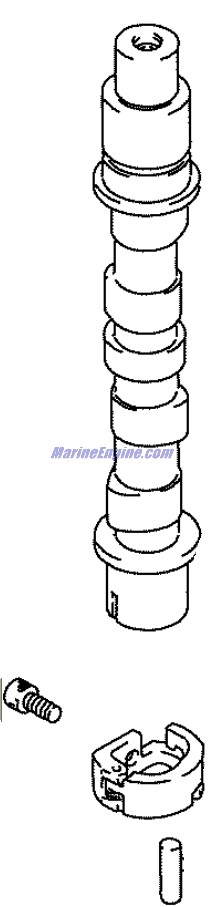 Evinrude Johnson OMC 5036487 - CamShaft Assembly