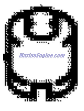 Evinrude Johnson OMC 5036492 - Pilot Jet
