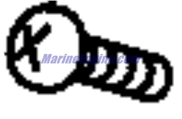 Evinrude Johnson OMC 5036500 - Screw, Stop