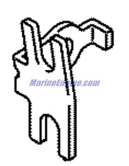 Evinrude Johnson OMC 5036530 - Throttle Cable Bracket