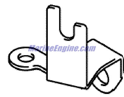 Evinrude Johnson OMC 5036537 - Remote Cable Holder