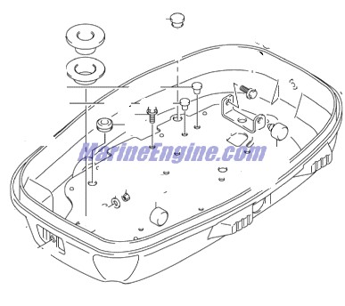 Evinrude Johnson OMC 5036552 - Cover Assembly, Lower