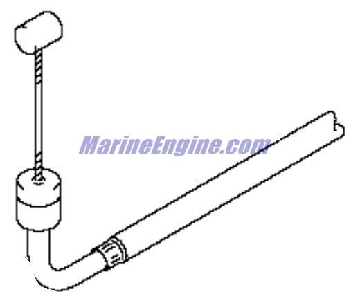 Evinrude Johnson OMC 5036588 - Throttle Cable