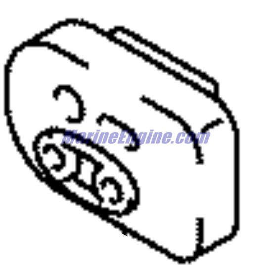Evinrude Johnson OMC 5036597 - Grommet, Cable