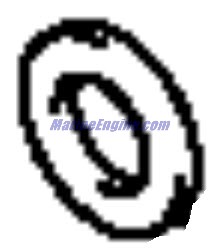 Evinrude Johnson OMC 5036613 - Washer, Lower Mount Blt