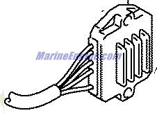 Evinrude Johnson OMC 5036637 - Rectifier Regulator Assembly