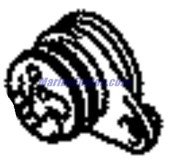 Evinrude Johnson OMC 5036654 - Grommet