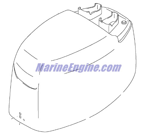 Evinrude Johnson OMC 5036713 - Upper Cover Assembly