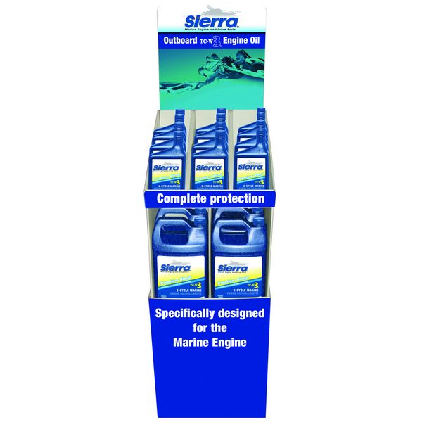 Sierra Marine SIE18-9499 - 2 Cycle Pemium Oil
Display W/