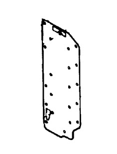 Mercury Quicksilver 1000-819283 1 - Exhaust Plate