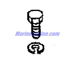 Mercury Quicksilver 10-16828 1 - Bolt