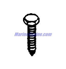 Mercury Quicksilver 10-16862 - Screw