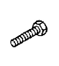 Mercury Quicksilver 10-60300 - SCREW (.250-28 x
QPD=NO