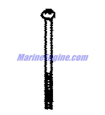 Mercury Quicksilver 10-805391 - SCREW (.312-18 x
QPD=NO