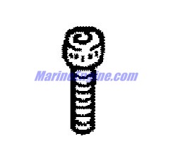Mercury Quicksilver 10-805698 - Screw