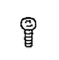 Mercury Quicksilver 10-823031 - Screw