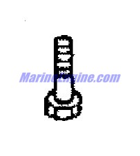 Mercury Quicksilver 10-823042 32 - Bolt