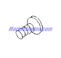 Mercury Quicksilver 10-844417 - SCREW (.375-16 x