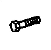 Mercury Quicksilver 10-845627 - SCREW (.500-20 x
QPD=NO