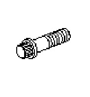 Mercury Quicksilver 10-87158 - SCREW (.375-16 x
QPD=NO