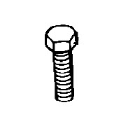 Mercury Quicksilver 10-94319 - Screw