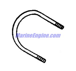 Mercury Quicksilver 10-98619A 1 - U Bolt Kit