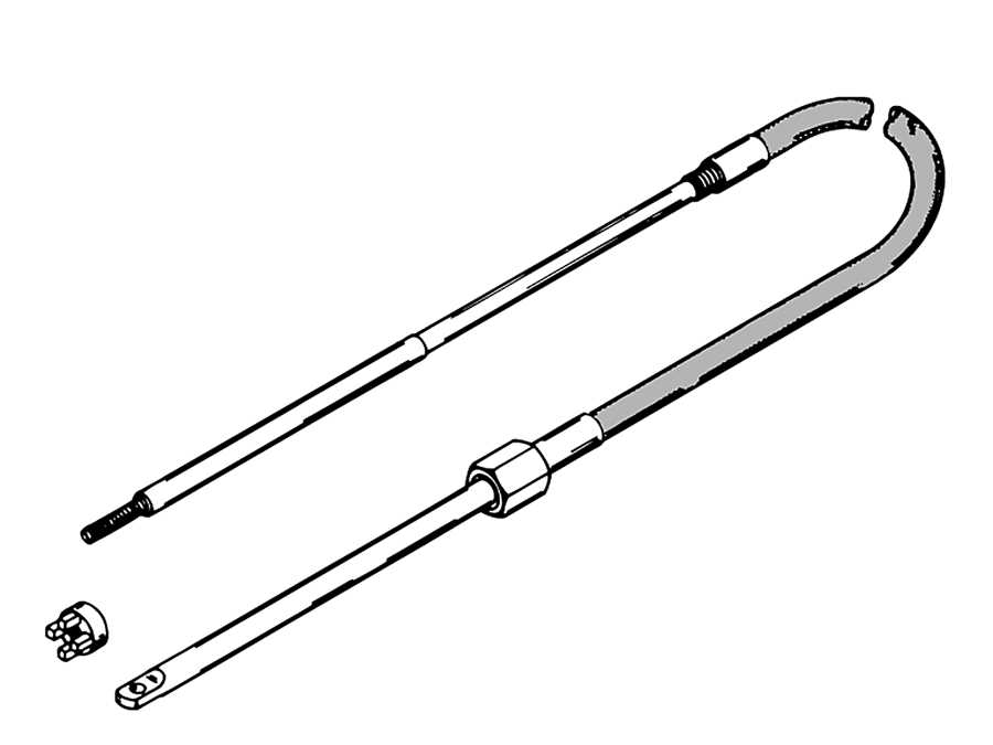 Mercury Quicksilver 11111A34 - Cable Assembly - 34 FT