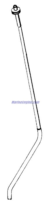 Mercury Quicksilver 12117A 5 - Dipstick Tube Assembly