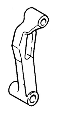 Mercury Quicksilver 13898 1 - Shift Lever