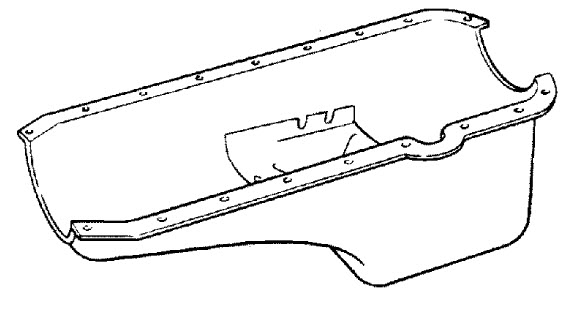 Mercury Quicksilver 14255 - Oil Pan, NLA