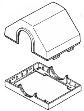 Mercury Quicksilver 14388A 2 - COVER ASSEMBLY
QPD=NO