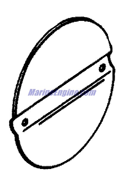 Mercury Quicksilver 15982 - Exhaust Shutter