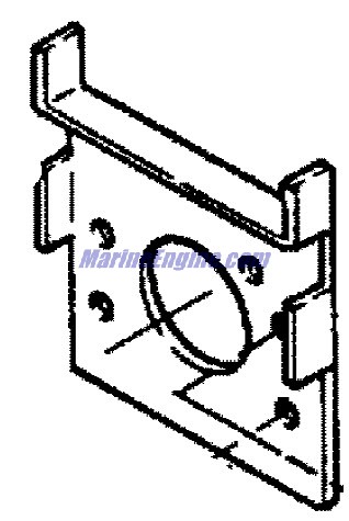Mercury Quicksilver 16328 - Baffle Plate Bracket