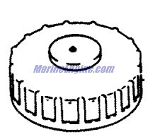 Mercury Quicksilver 19741A 1 - CAP ASSEMBLY
QPD=NO NLA