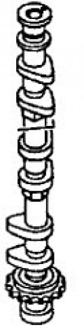 Mercury Quicksilver 2409-848906 - CAMSHAFT
QPD=NO - Replaced by -8M0043075