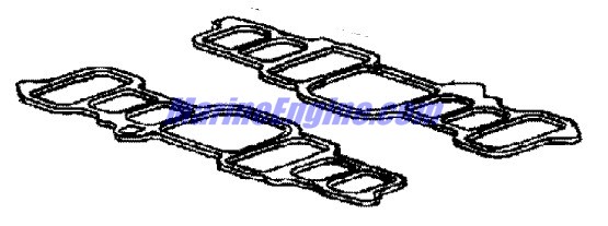 Mercury Quicksilver 27-802657 - Intake Gasket Set