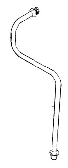 Mercury Quicksilver 32-11851 2 - Fuel Line
