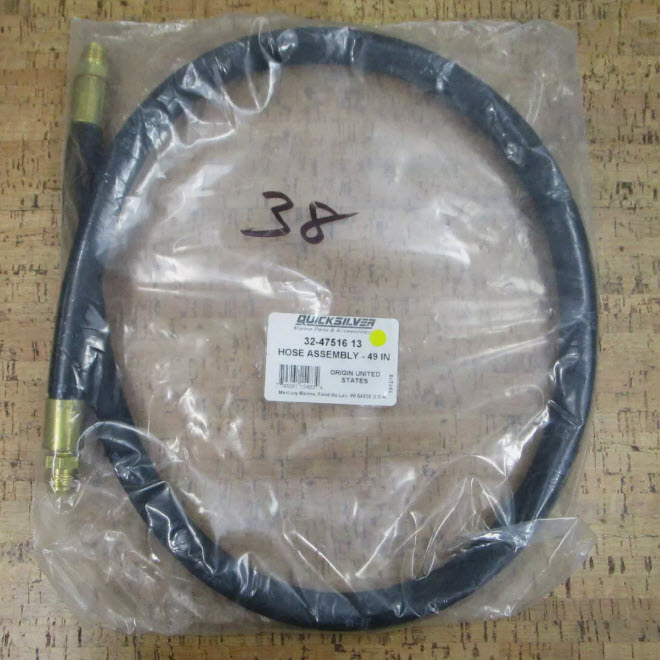 Mercury Quicksilver 32-47516 13 - Hose Assembly -49 In