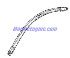 Mercury Quicksilver 32-47516 6 - Hose Assembly -30 In