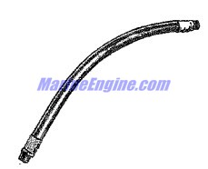 Mercury Quicksilver 32-47516  9 - Hose Assembly -37 In