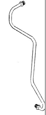 Mercury Quicksilver 32-805542T - Fuel Line, NLA