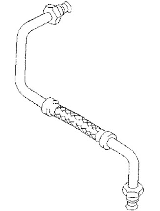 Mercury Quicksilver 32-807629T - Fuel Line, NLA